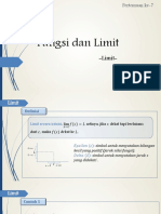 Fungsi Dan Limit PDF