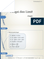 Fungsi Dan Limit