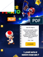 Quiz Mario Bros Editable - Huellas Del Aprendizaje