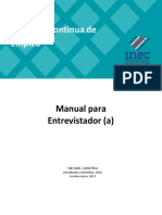 Manual Del Entrevistador