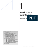 Introducción al paciente crítico: concepto, características y cuidados