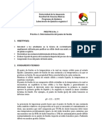 Práctica 1. Determinación de Punto de Fusión