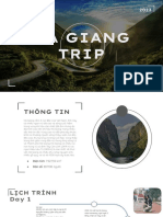 HA GIANG TRIP 3 Ngày