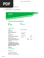Grab E-Receipt Guide for Philippines | PDF | Service Industries