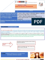 SESIÓN #1 - 2022: Titulo: Volvemos Con Gratitud Y Responsabilidad