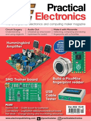 Practical Electronics - December 2022 PDF, PDF