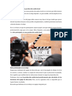 5 Roles Principales en Una Producción Audiovisual