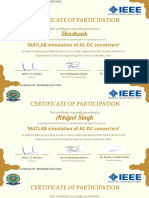 Participation Certificates PDF