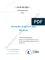 01 - Huong Dan Cai Dat Va Su Dung SQL Server PDF