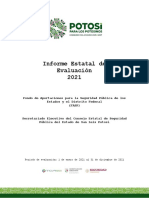 Informe Estatal de Evaluación FASP 2021 PDF