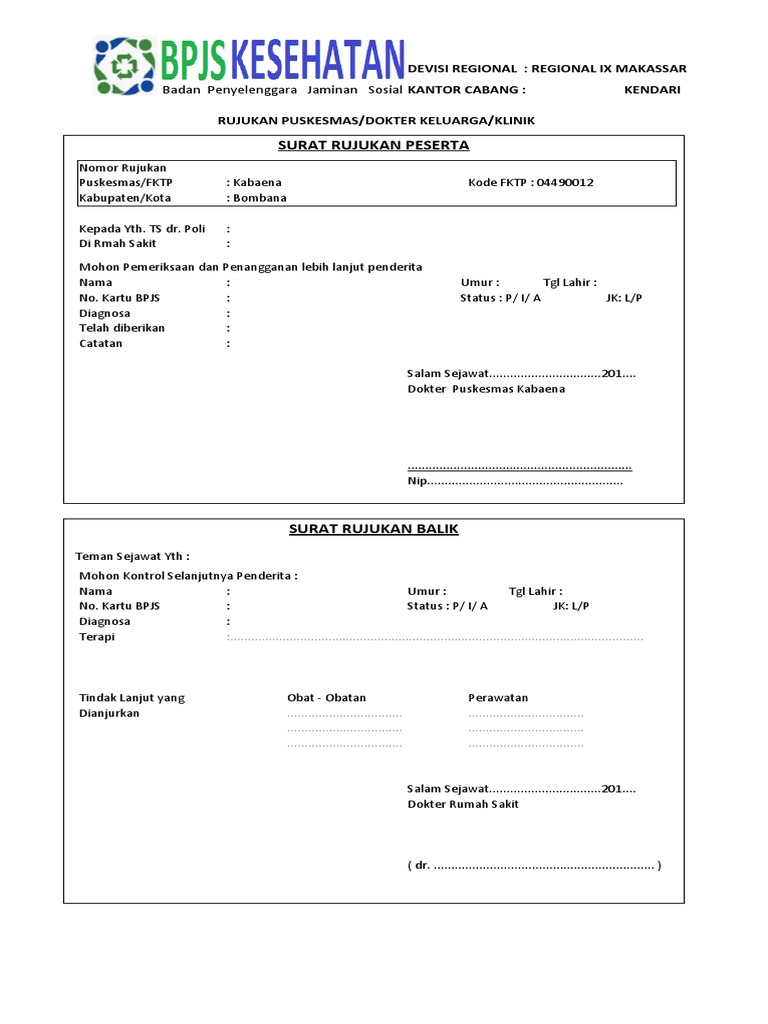 Rujukan BPJS | PDF