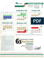 Calendario Escolar ACTUALIZADO 2021 2022 PDF