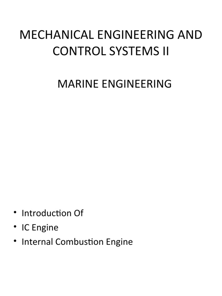 1.unit 1 A - Introduction To Engine | PDF | Internal Combustion Engine ...