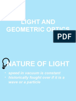 Lıght and Geometrıc Optıcs I Thınk