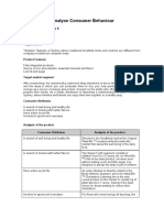 1 BSBMKG419 Analyse Consumer Behaviour - Delivery