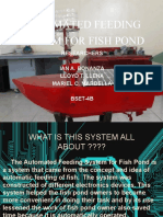 AUTOMATED FEEDING SYSTEM FOR FISH POND