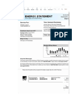 Utility Bill Template