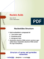 BIO-103 Nucleic Acids Lecture on DNA, RNA Structure