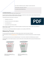 Measuring Principle: Volume Flows