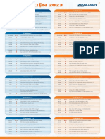 Lịch các sự kiện trên thị trường năm 2023 PDF