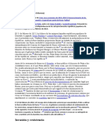 Invasión y Resistencia: Escalada (21 A 23 de Febrero)