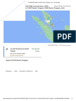SK KESEDAR LEBIR To PLGDP Bandar Tenggara, Johor - Google Maps Hubby
