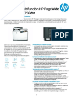 Impresora Multifunción HP Pagewide Impresora Multifunción HP Pagewide Managed P57750Dw Managed P57750Dw