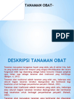 Aplikasi Tanaman Obat-Obatan