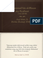 Profil & Metode Zuhud Muhammad Bin Hasan As-Syaibani (189 H) Oleh Asep Sobari, LC