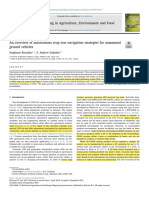 An Overview of Autonomous Crop Row Navigation Strategies For Unmanned Ground Vehicles