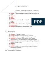 English Prepare For Final Exam PDF