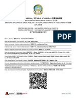 Certificado Vacinação Covid Angola