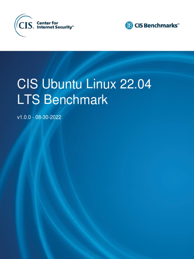 Cis ubuntu linux 22 04 lts benchmark v1 0 0 pdf pdf computer