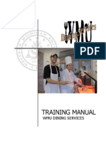 WMU DiningTrainingManual