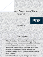 Lecture 5 Properties of Fresh Concrete