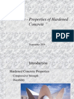 Lecture 6 Properties of Hardened Concrete