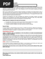 Identifying The Problem and Asking Question Module 2 Factsheet