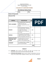 Form 3 Title Defense Rating Sheet