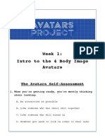 Avatar Worksheet 1