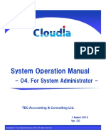 Cloudia - Operation - Manual - 04 - System Administration - r2.0