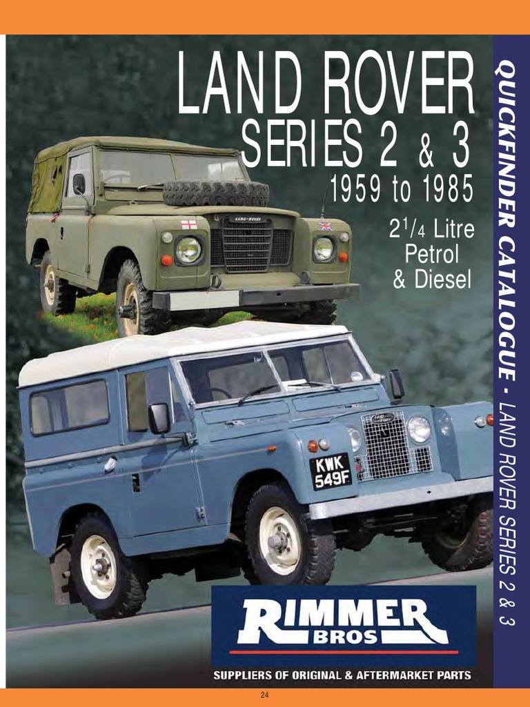 Land Rover Series3 | PDF | Diesel Engine | Distributor