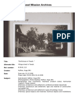 Basel Mission Archives: "Dorfstrasse in Tewah. "