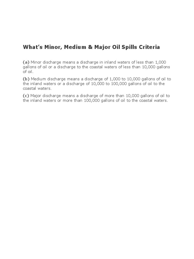 What's Minor,Medium and Major Oil Spills.pdf PDF