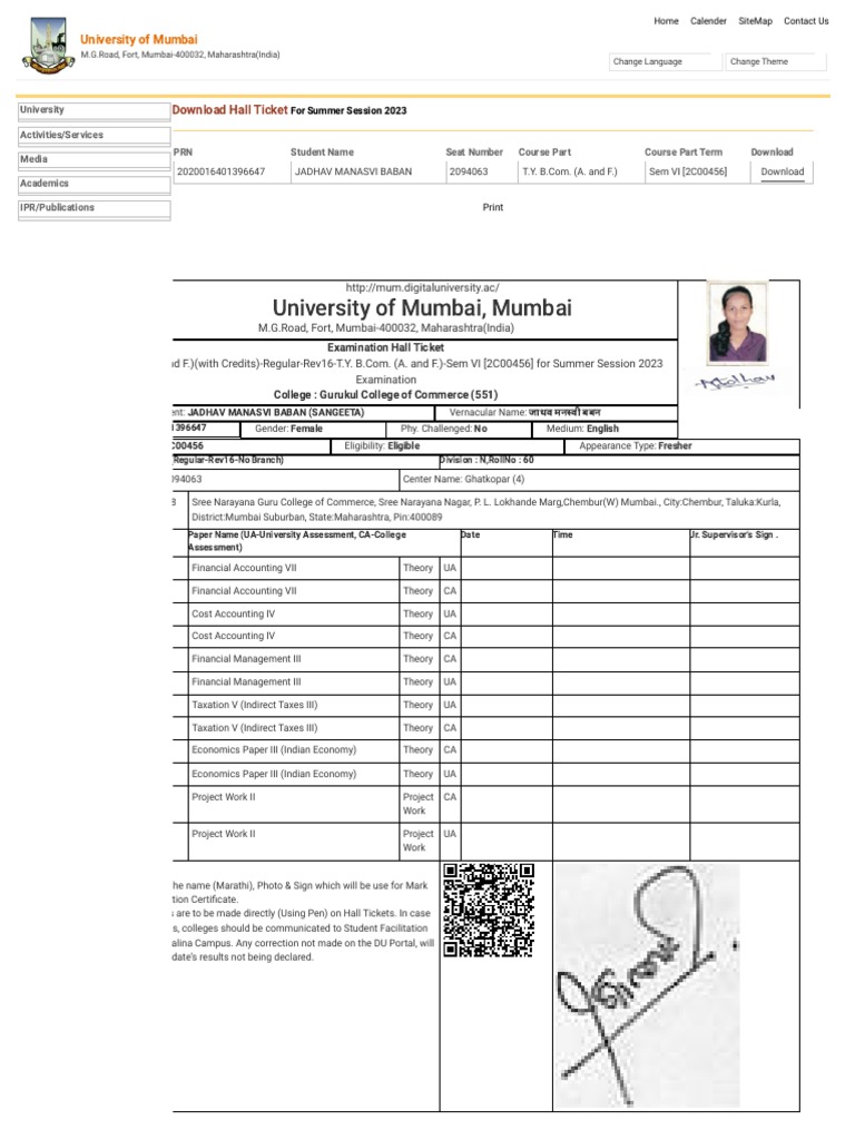 University of Mumbai | PDF | Mumbai | Economies