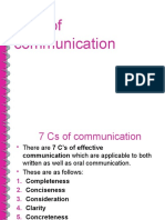 7 Cs of Communication