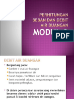 Modul 3b PERHITUNGAN BEBAN DAN DEBIT AlR BUANGAN