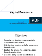SCI4201 Lecture 3 - Forensic Lab