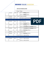 Naplan Schedule 2023 PDF