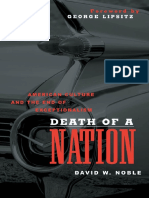 (David W. Noble) Death of A Nation American Culture