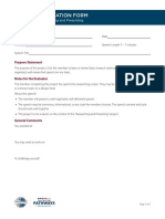Evaluation Form: Researching and Presenting